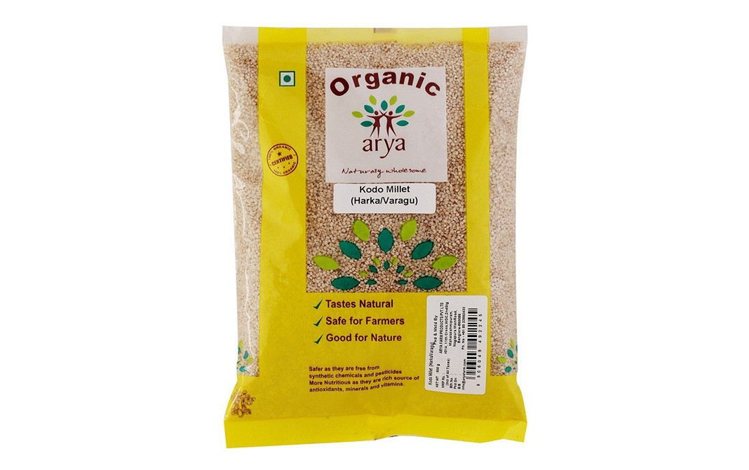 Arya Organic Kodo Millet (Harka/Varagu)   Pack  500 grams